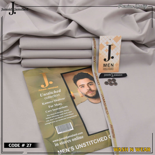Men Wash N Wear Fabric J.836