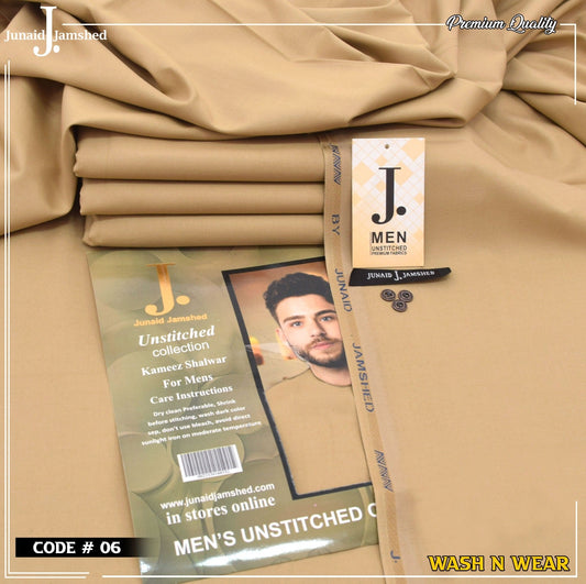 Men Wash N Wear Fabric J.854