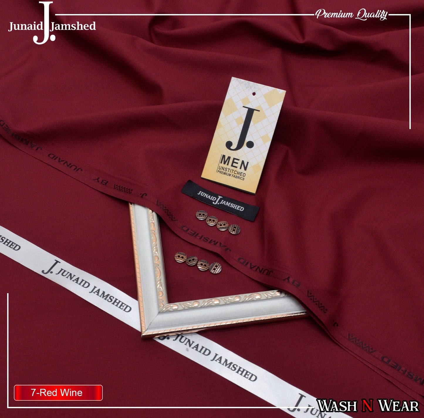 Premium Quality Men Wash N Wear Fabric J.524
