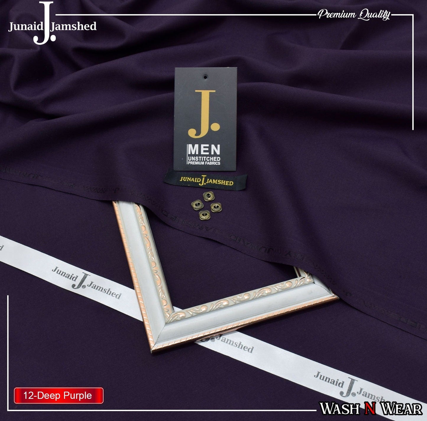 Premium Quality Men Wash N Wear Fabric J.529
